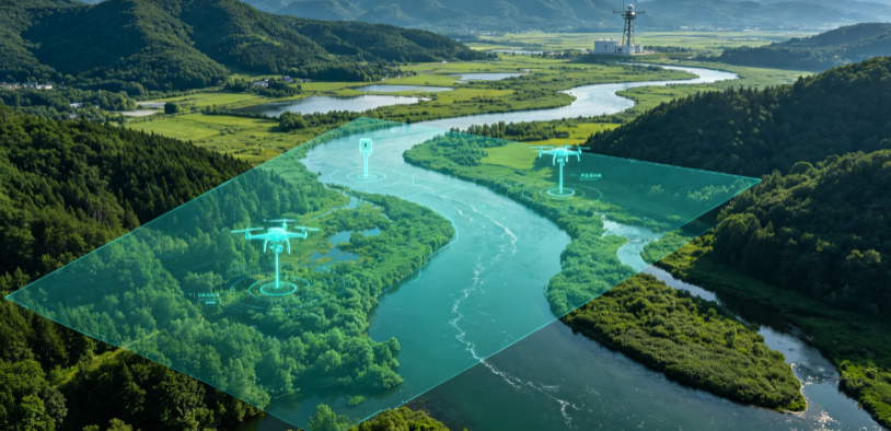 康保县GEO 全域空间监测筑牢生态屏障，空间技术支撑环境治理与灾害防御