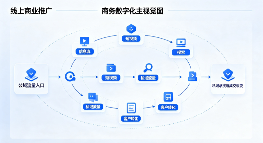 康保县线上商业推广怎么做？全域流量闭环搭建与低成本转化实战指南